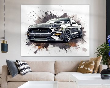 Ford Mustang Car Car by FotoKonzepte