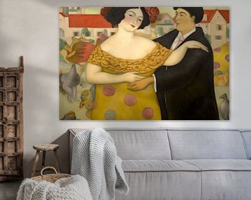 Klimt meets Botero van Ton Kuijpers