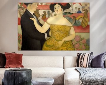 Klimt trifft Botero von Ton Kuijpers