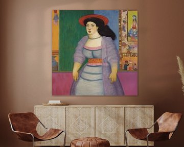 Klimt trifft Botero von Ton Kuijpers