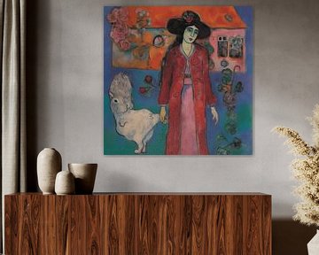 Klimt trifft Chagall von Ton Kuijpers