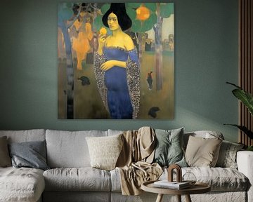 Klimt meets Gaugain van Ton Kuijpers