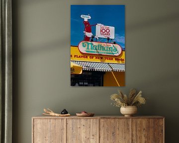 Coney Island - Berühmte Hot Dogs von Jalisa Oudenaarde