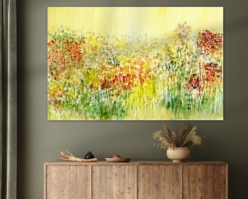 filigree flower meadow 2 by Claudia Gründler