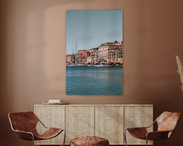 De haven van Elba eiland | Fotoprint Toscane Italië reisfotografie van HelloHappylife