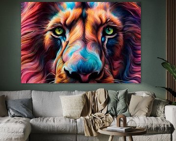 I See Deep Within You - Close Up Eyes Lion