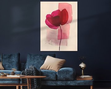 Abstract Poppy by Gypsy Galleria