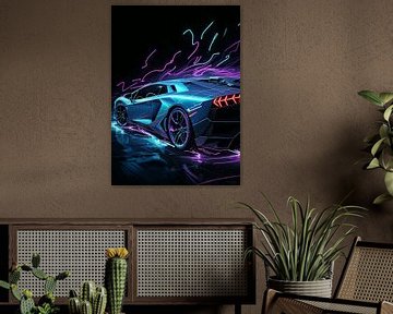 Lamborghini Neon by MIROKU