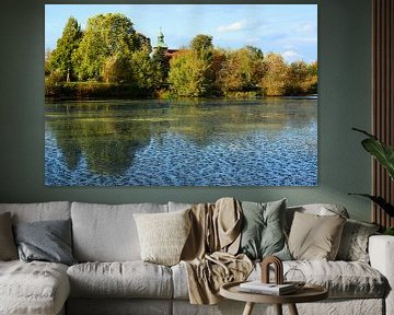 The Convent of Walsrode and the Cloister Lake by Gisela Scheffbuch