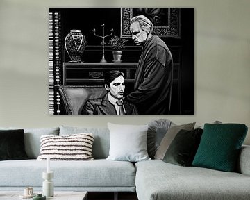 The Godfather schilderij van Paul Meijering