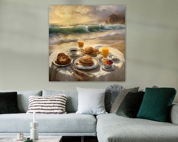 Breakfast on the beach by Gert-Jan Siesling