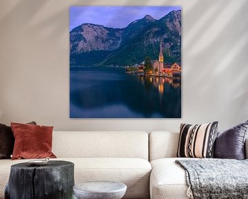 Ein früher Morgen in Hallstatt, Österreich von Henk Meijer Photography