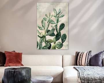 Cactus print by But First Framing