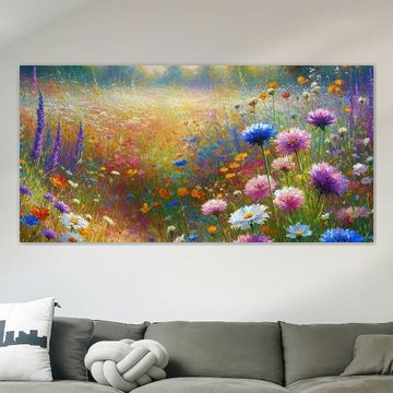 Wildflowers in a meadow