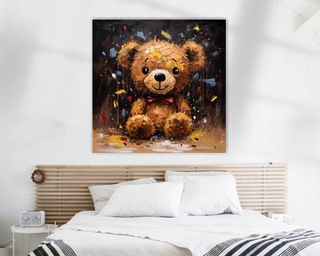 Teddybär künstlerisch von The Xclusive Art