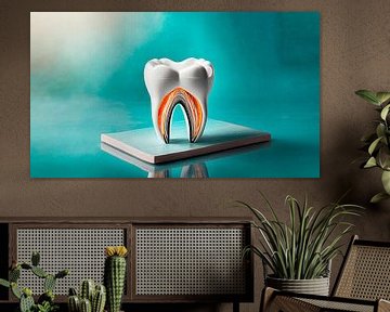 Tooth with protection by Mustafa Kurnaz