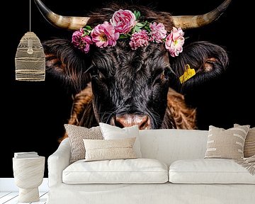 Playful charm: the essence of country life by Klaus Tesching - Art-AI