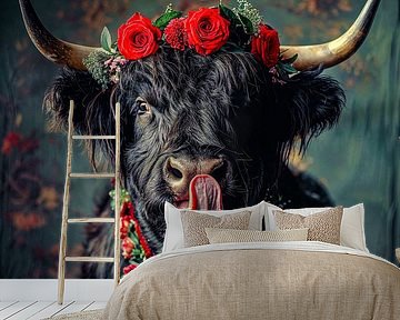 Floral whispers: the seduction of the moment by Klaus Tesching - Art-AI