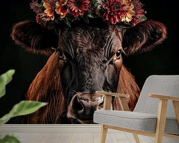 Autumnal pile: the magic of country life by Klaus Tesching - Art-AI