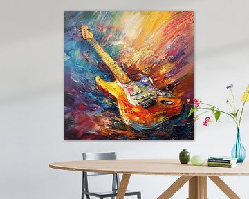 Impressionisme gitaar van Natasja Haandrikman