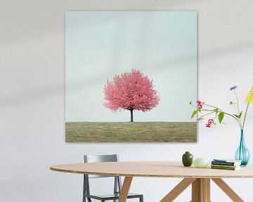 Contemplatief minimalisme pink van Natasja Haandrikman