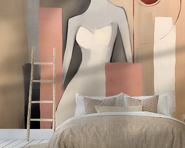 Scherenschnitt im Fluss von Kunstgalerie Roderick Sebastiaan