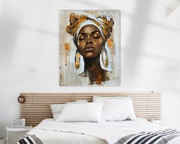 African woman by But First Framing