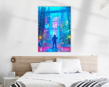 Neon City Raum