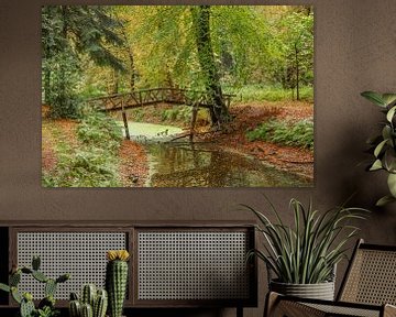 le château de conte de fées dans la forêt de Slochter sur M. B. fotografie