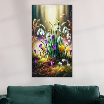 Spring magic in the morning light by Max Steinwald