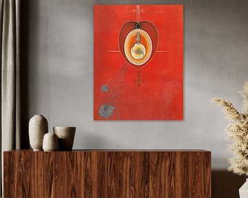Hilma af Klint - Die Taube Nr. 08 Gruppe IXUW Nr. 32 , Hohe Auflösung