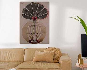 Hilma af Klint - De Boom der Kennis nr.3 van Vivanne