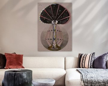 Hilma af Klint - De Boom der Kennis nr.3 A van Vivanne