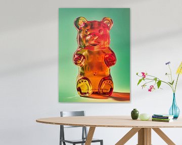 Gigantische gummibeer | Pop Art Fotografie van Frank Daske | Foto & Design
