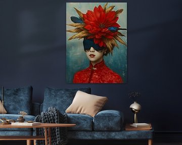 Amy Judd's stijl Portret van PixelPrestige