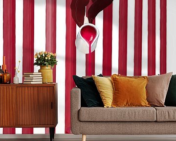 Toetje gestreept, een avond uit