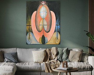 Hilma Af Klint - De evolutie nr. 10 van Vivanne