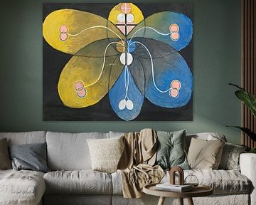 Hilma af Klint - Evolutie nr. 9 Groep VI van Vivanne