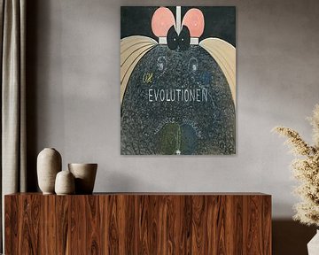 Hilma af Klint - Evolutie nr. 07 Groep VI van Vivanne