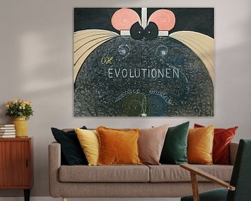 Hilma af Klint - Evolution No. 07 Group VI by Vivanne