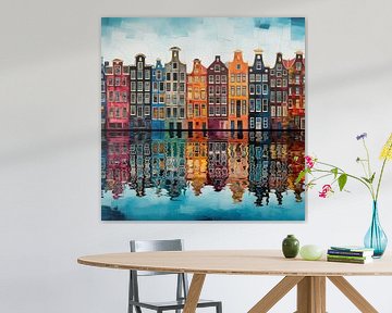 Kleurrijk Amsterdam van Thea