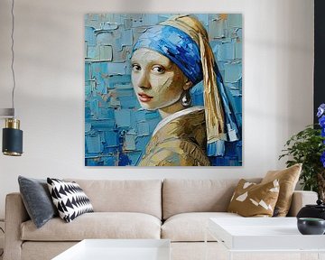 Meisje van Vermeer van ARTEO Schilderijen