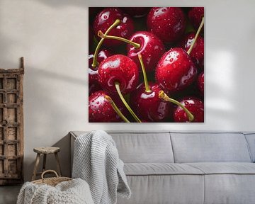 Painting Cherry by Blikvanger Schilderijen