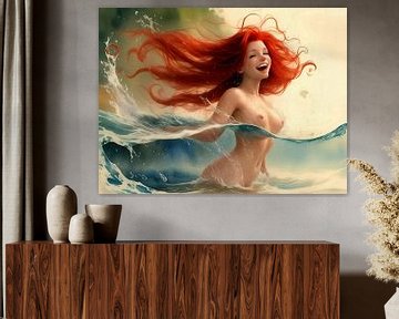 La bella rossa - The beautiful redhead by DeVerviers