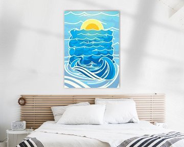 OCEAN WAVE VECTOR by Taufan Heriyansyah