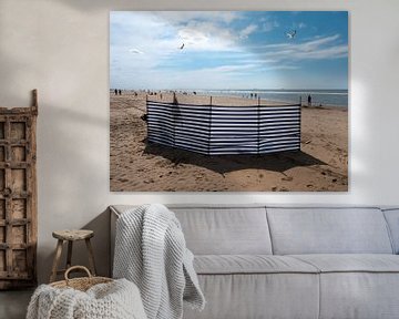 North Sea beach near Katwijk by Kees van den Burg