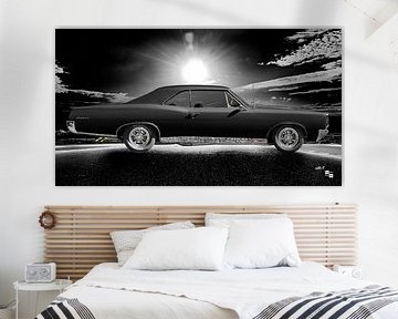 1967 Pontiac GTO en noir sur aRi F. Huber