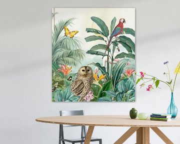 a Jungle Peek-a-Boo by Marja van den Hurk