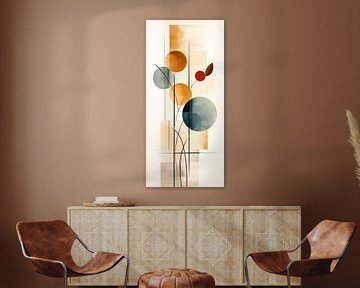 Abstrait moderne sur Dakota Wall Art