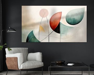 Abstrait moderne sur Dakota Wall Art